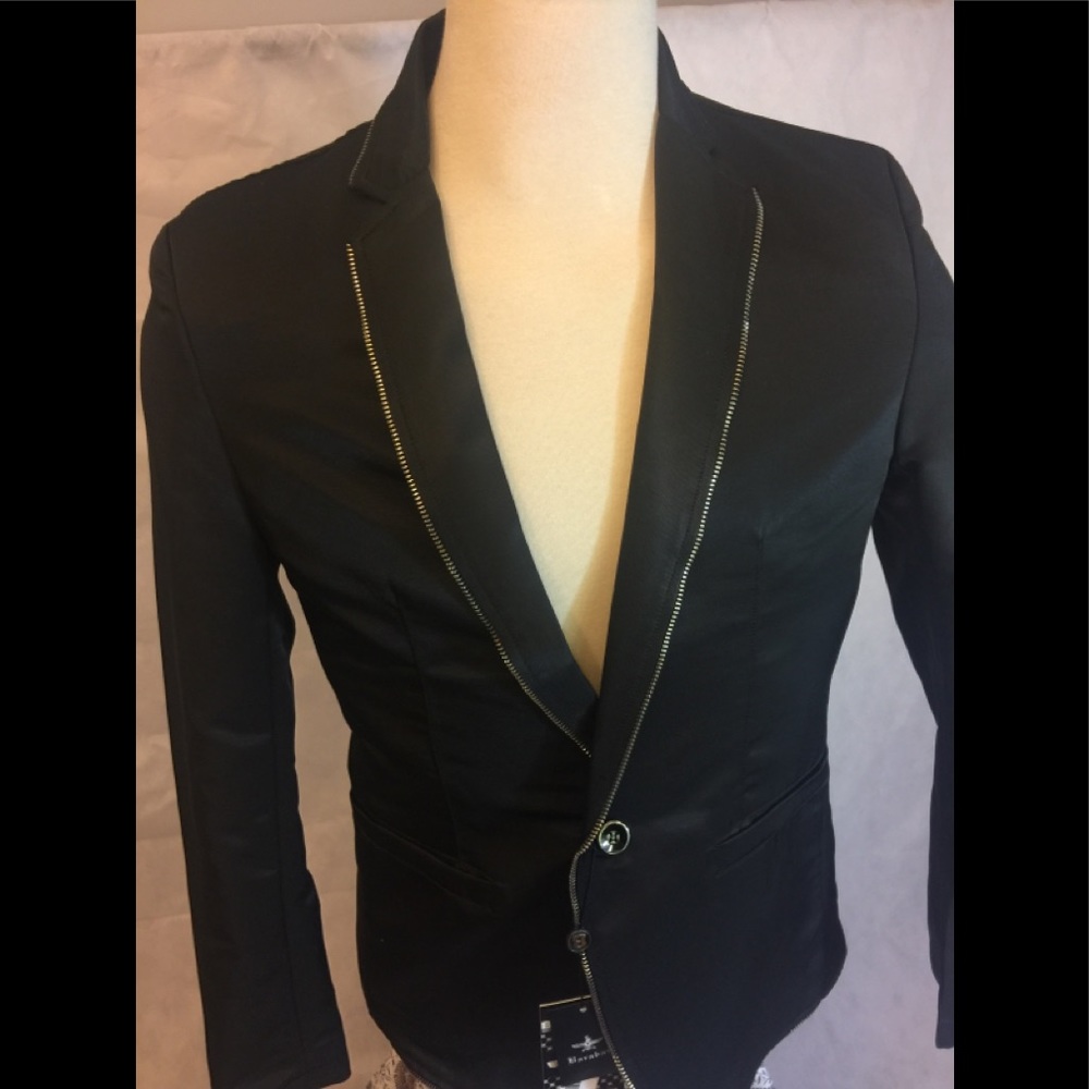 Men’s Satin Blazer